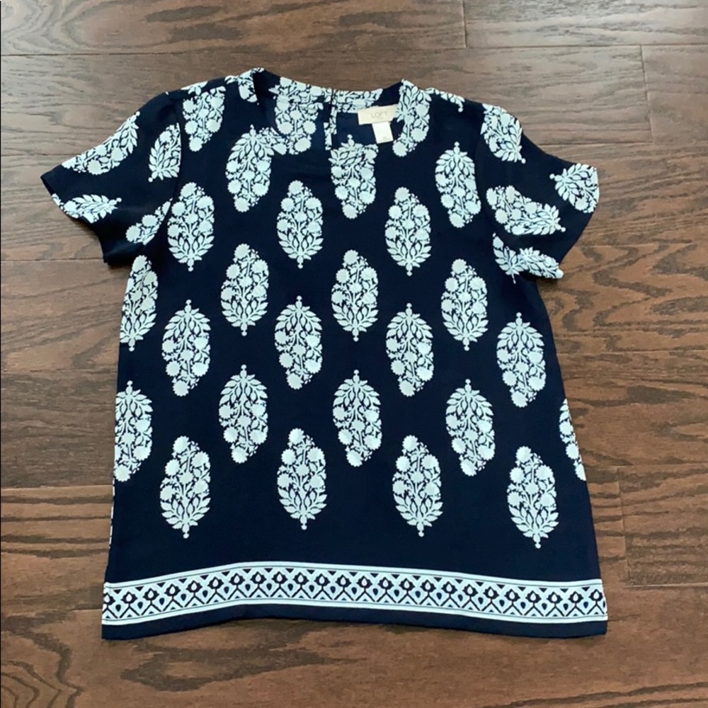 Loft Floral Blouse
